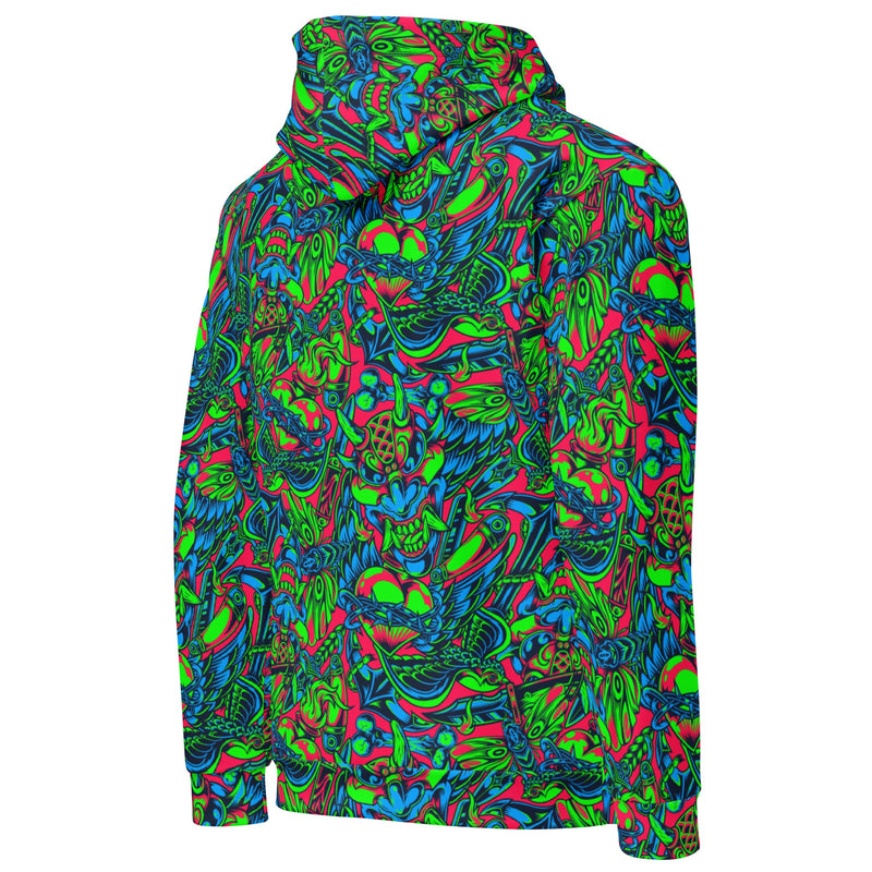 Kabuki Phantom Neon CAMO Unisex Hoodie