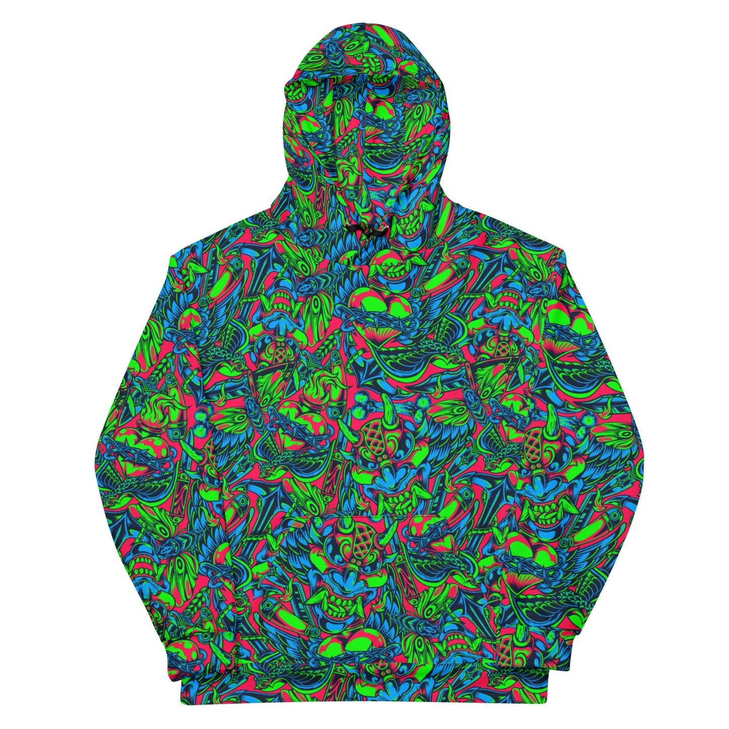 Kabuki Phantom Neon CAMO Unisex Hoodie - Hoodies