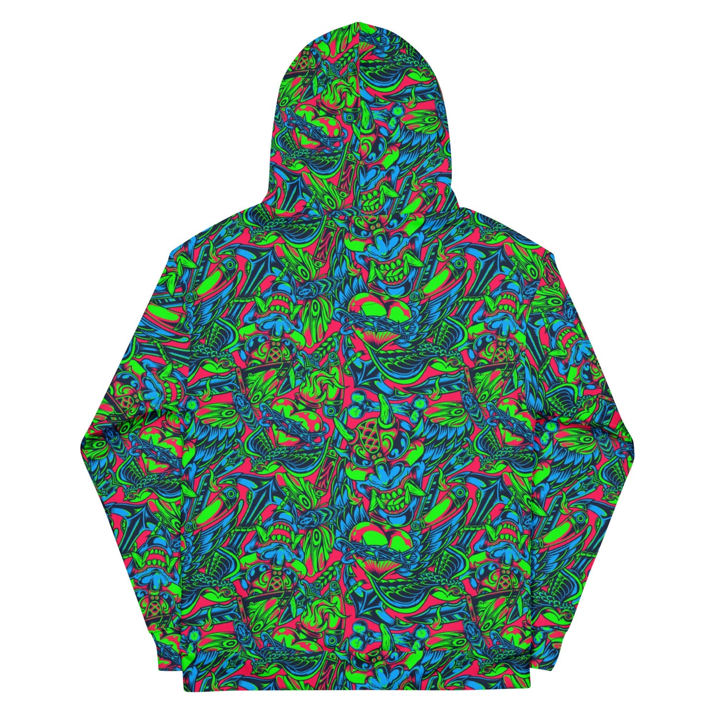Kabuki Phantom Neon CAMO Unisex Hoodie - Hoodies