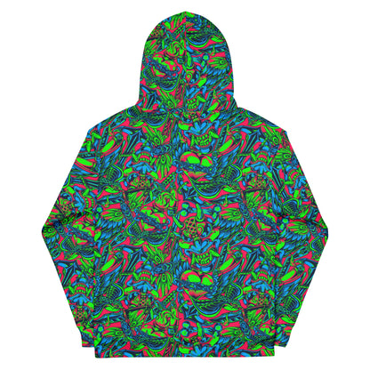 Kabuki Phantom Neon CAMO Unisex Hoodie - Hoodies