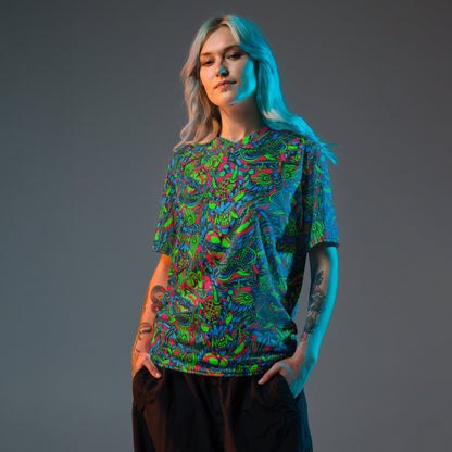 Kabuki Phantom Neon CAMO Unisex Sports Jersey