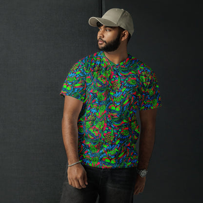 Kabuki Phantom Neon CAMO Unisex Sports Jersey