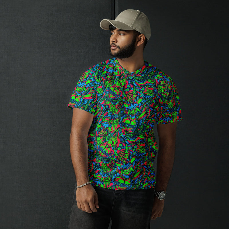 Kabuki Phantom Neon CAMO Unisex Sports Jersey
