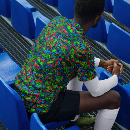 Kabuki Phantom Neon CAMO Unisex Sports Jersey