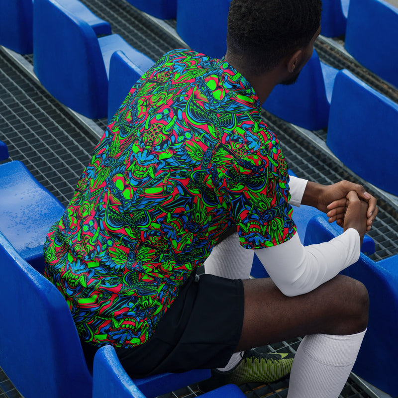 Kabuki Phantom Neon CAMO Unisex Sports Jersey