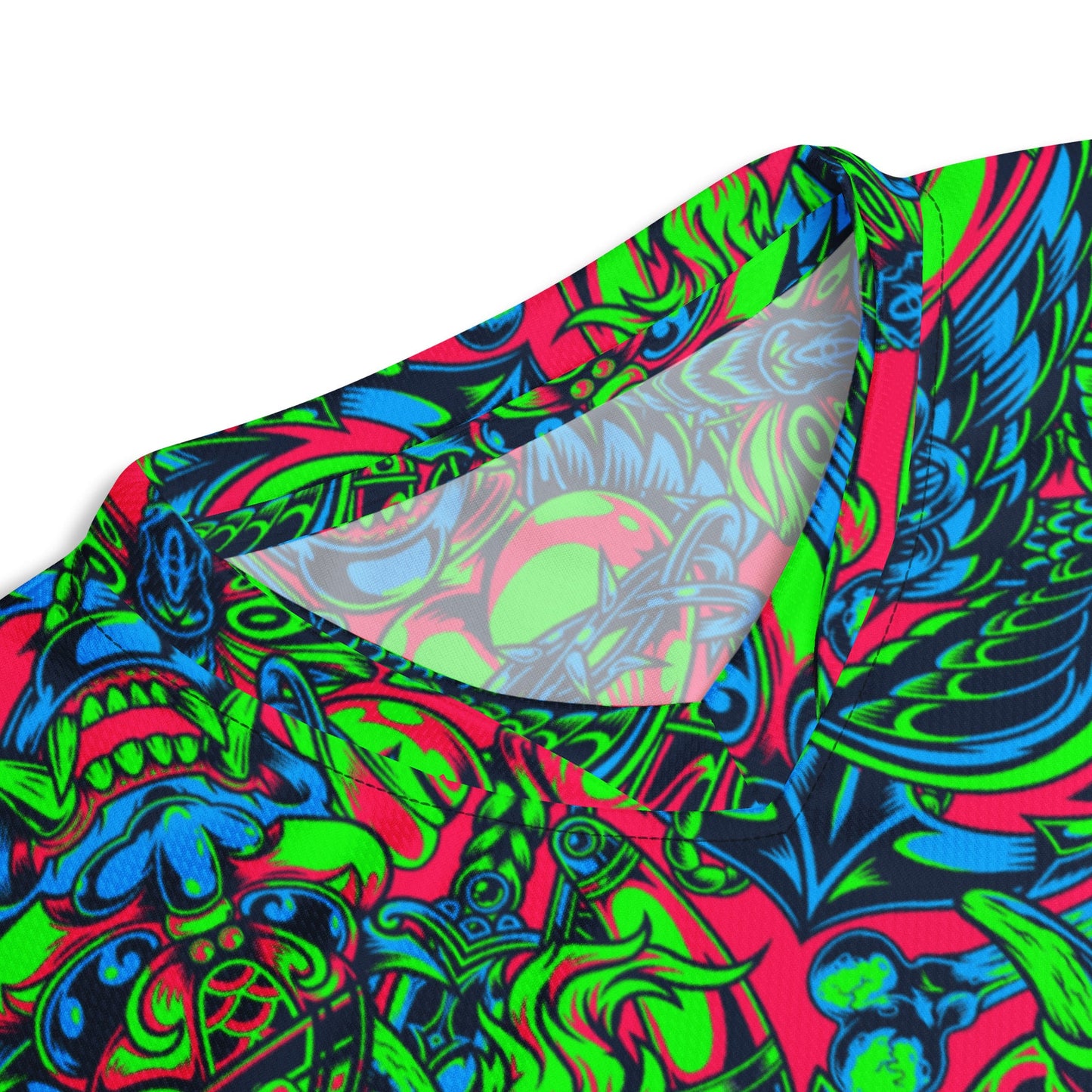 Kabuki Phantom Neon CAMO Unisex Sports Jersey