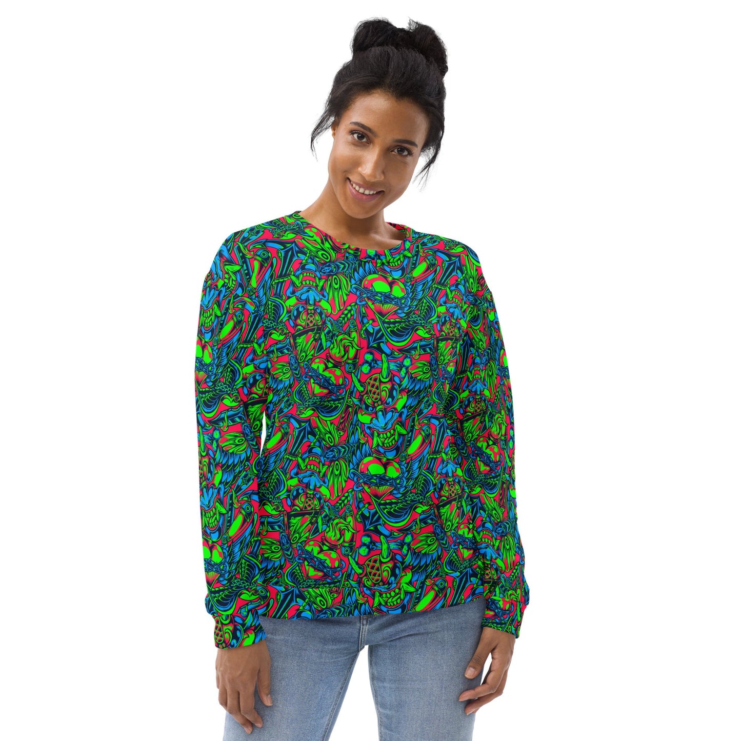 Kabuki Phantom Neon CAMO Unisex Sweatshirt