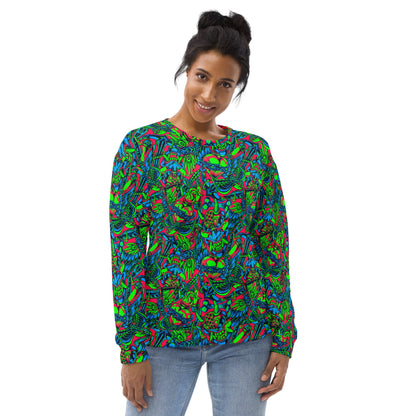 Kabuki Phantom Neon CAMO Unisex Sweatshirt