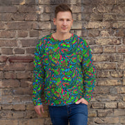 Kabuki Phantom Neon CAMO Unisex Sweatshirt - 2XS