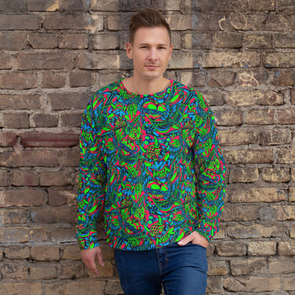 Kabuki Phantom Neon CAMO Unisex Sweatshirt - 2XS
