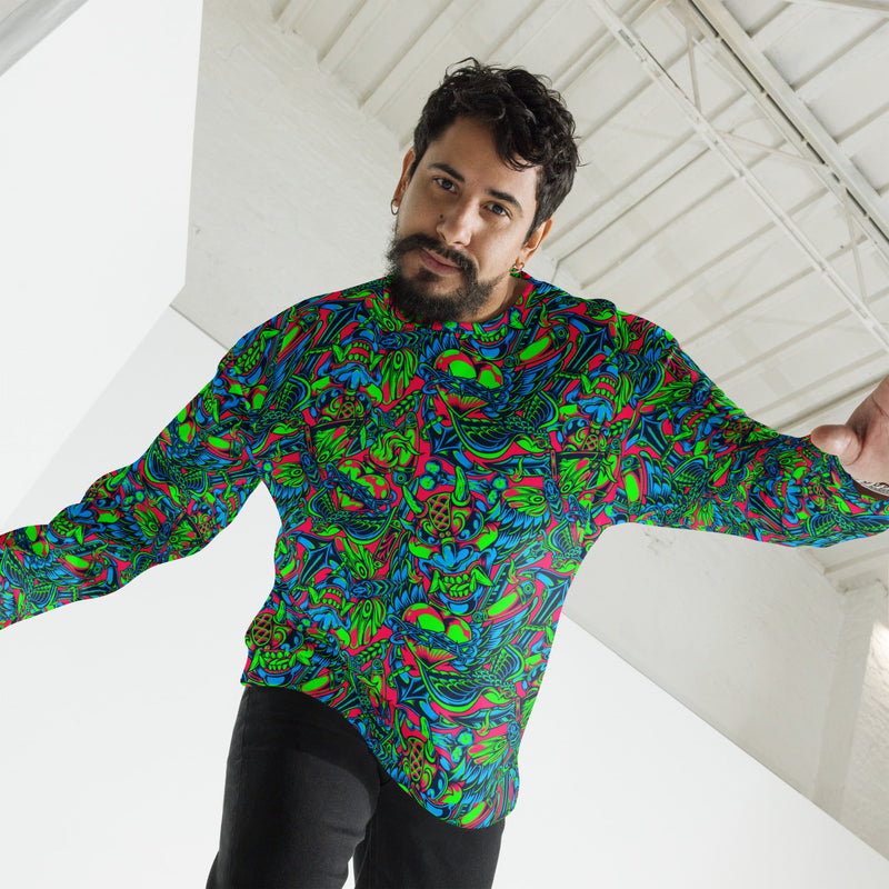 Kabuki Phantom Neon CAMO Unisex Sweatshirt