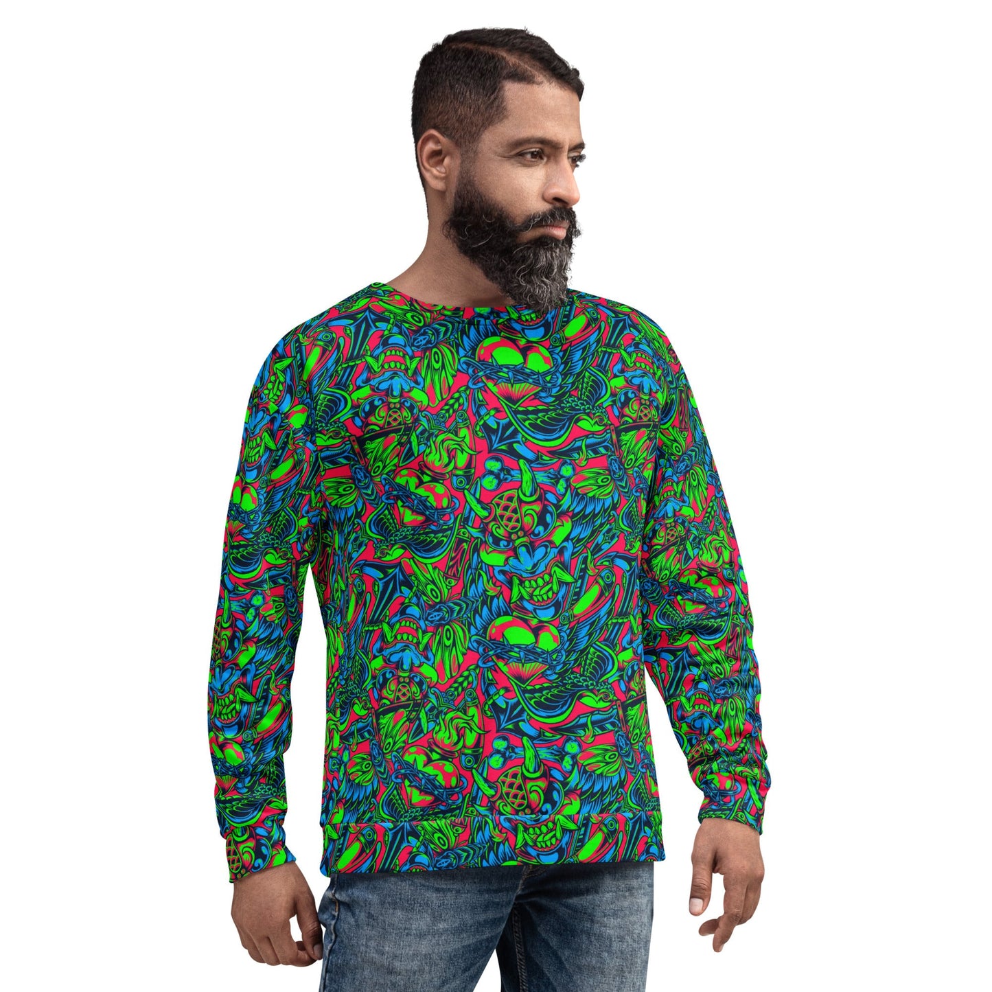 Kabuki Phantom Neon CAMO Unisex Sweatshirt