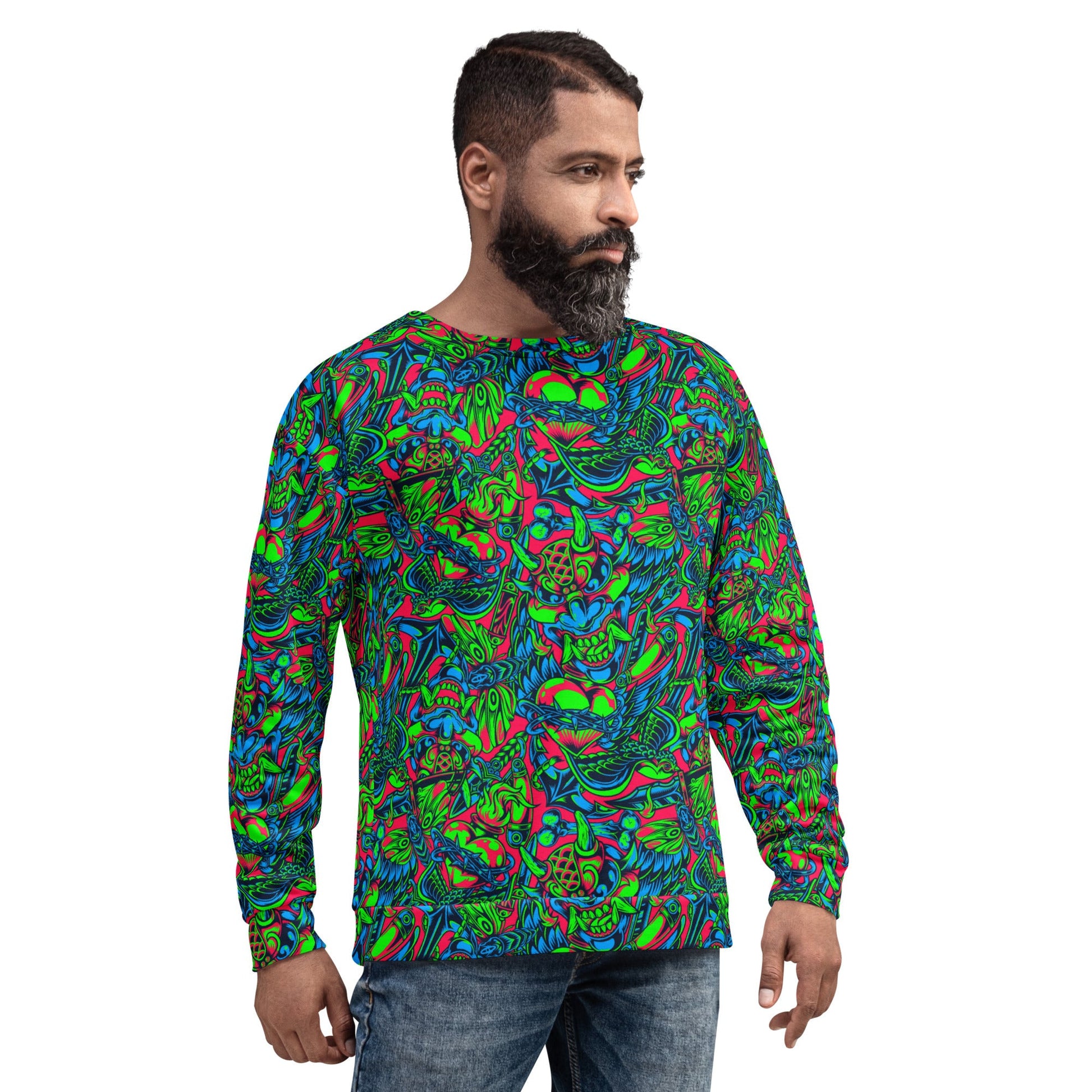 Kabuki Phantom Neon CAMO Unisex Sweatshirt