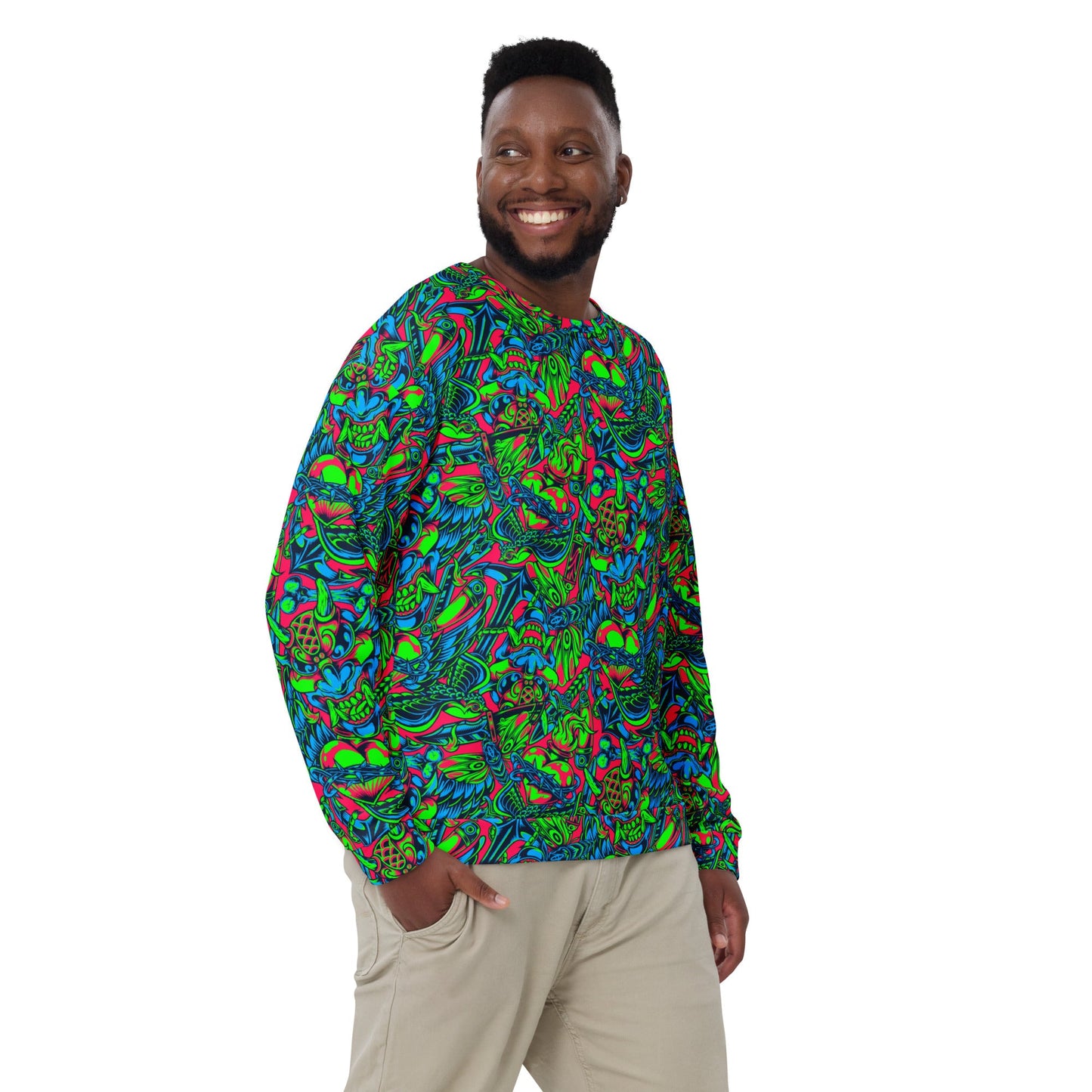 Kabuki Phantom Neon CAMO Unisex Sweatshirt