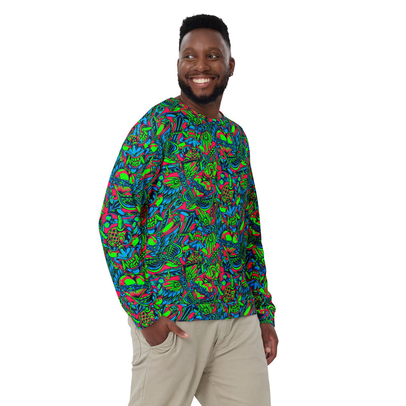 Kabuki Phantom Neon CAMO Unisex Sweatshirt