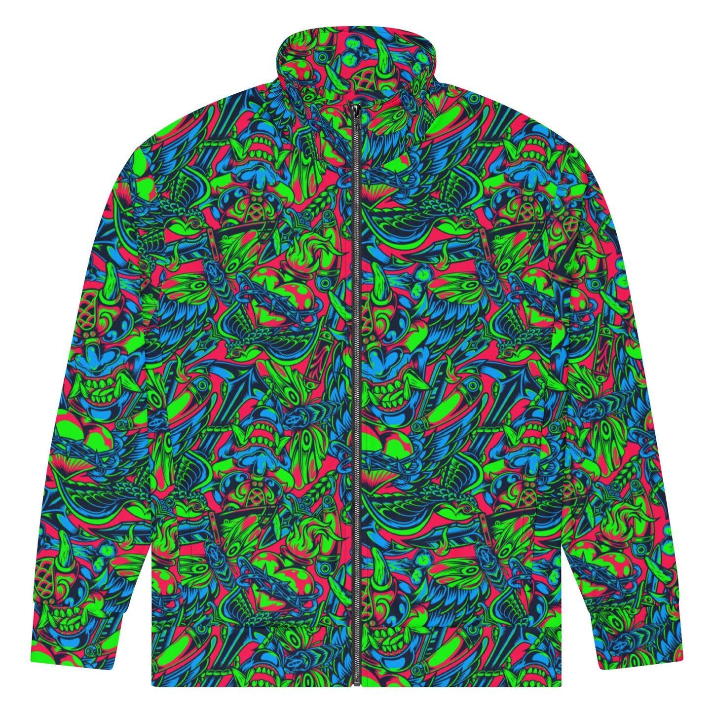 Kabuki Phantom Neon CAMO Unisex track jacket - Track Jackets