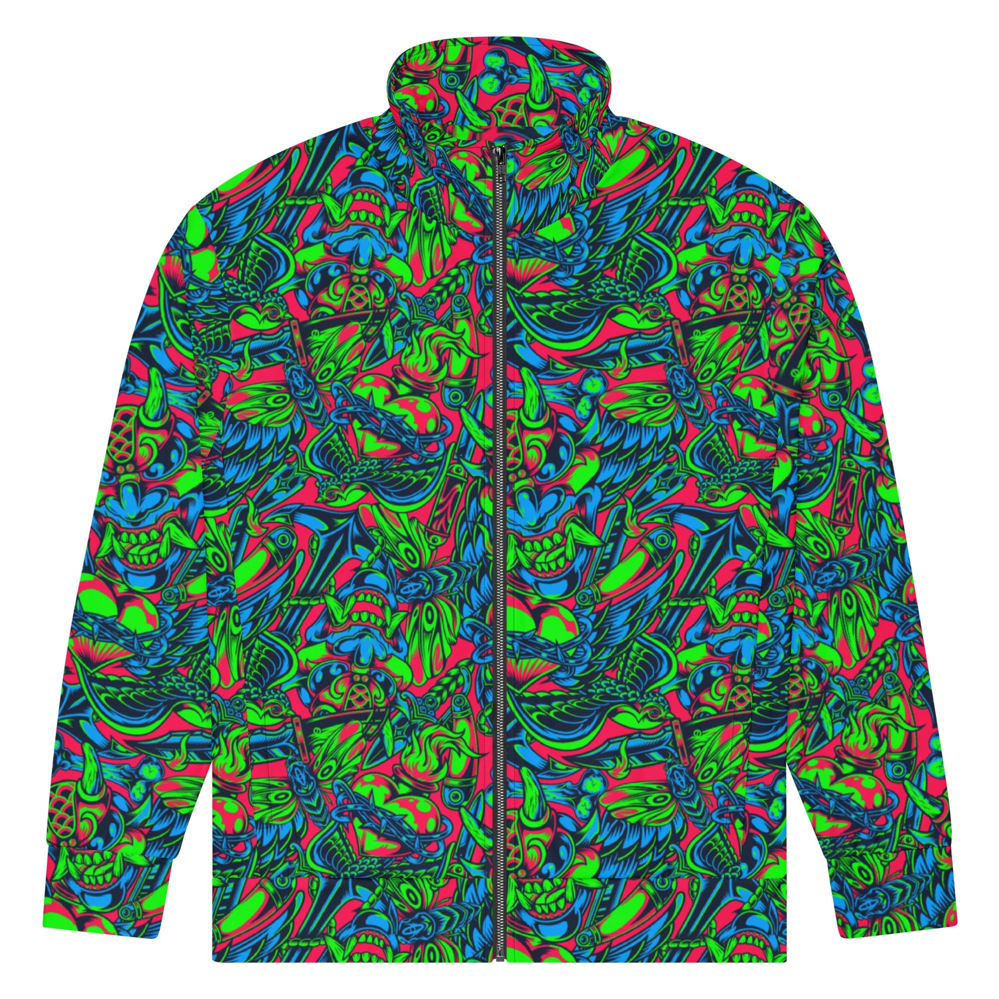Kabuki Phantom Neon CAMO Unisex track jacket - Track Jackets