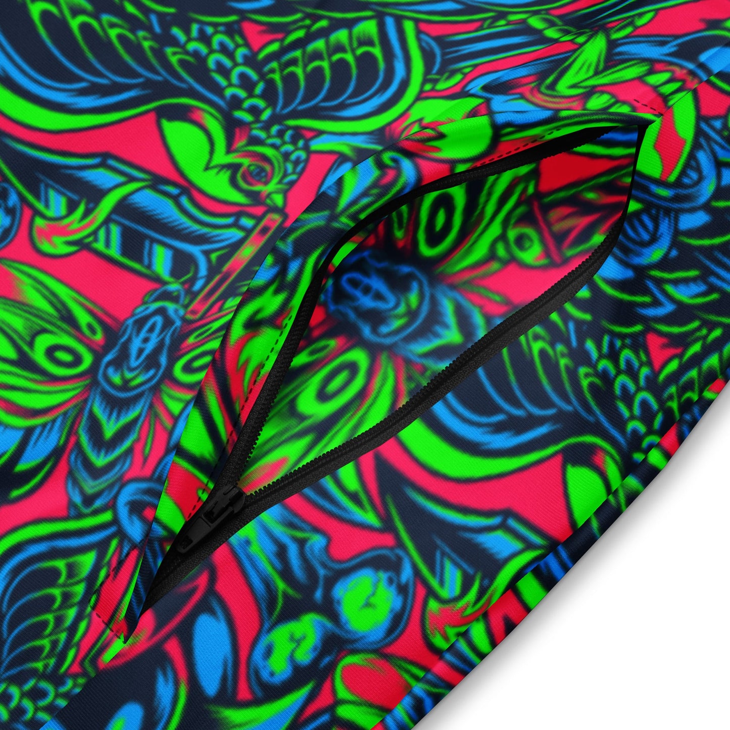 Kabuki Phantom Neon CAMO Unisex track jacket - Track Jackets