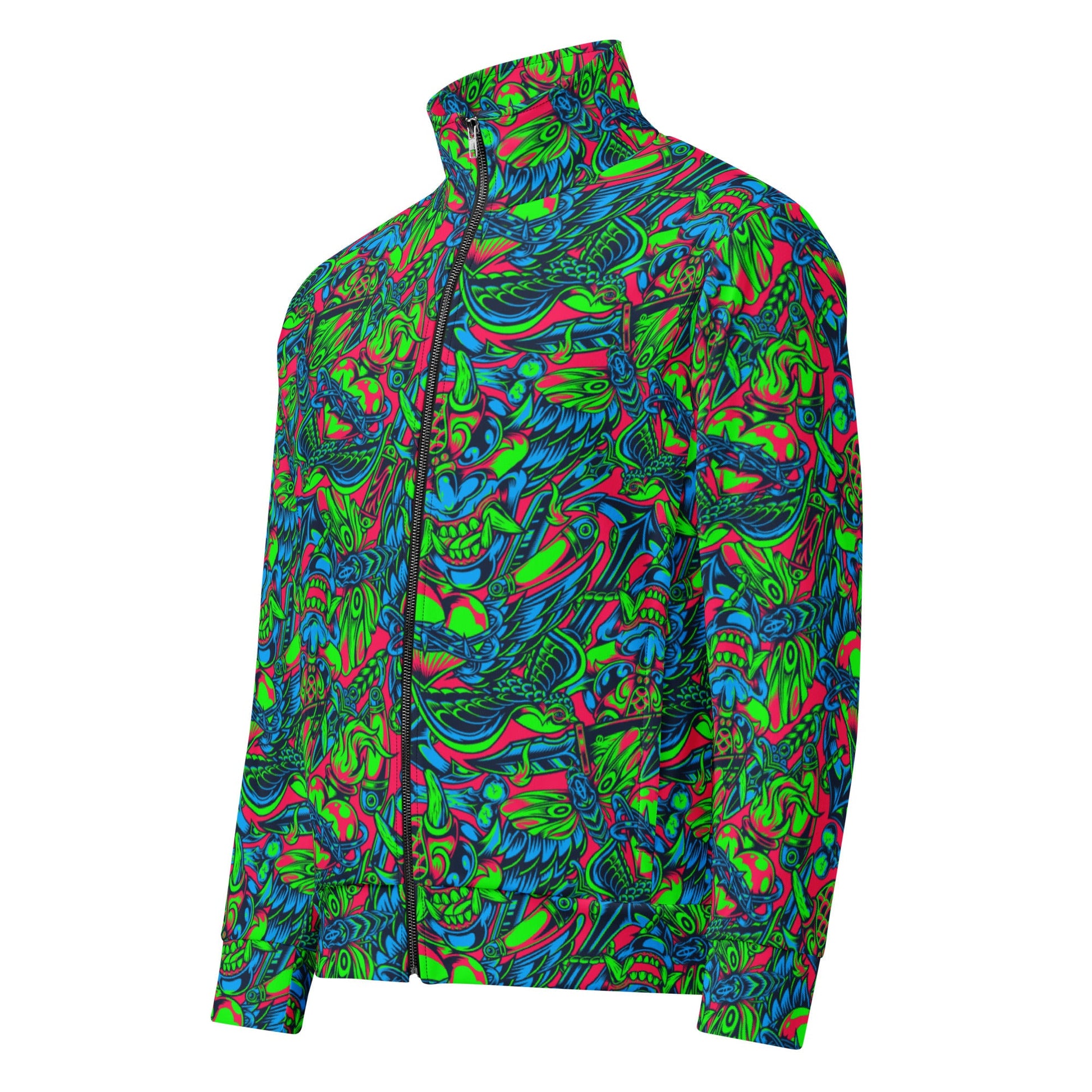 Kabuki Phantom Neon CAMO Unisex track jacket - Track Jackets