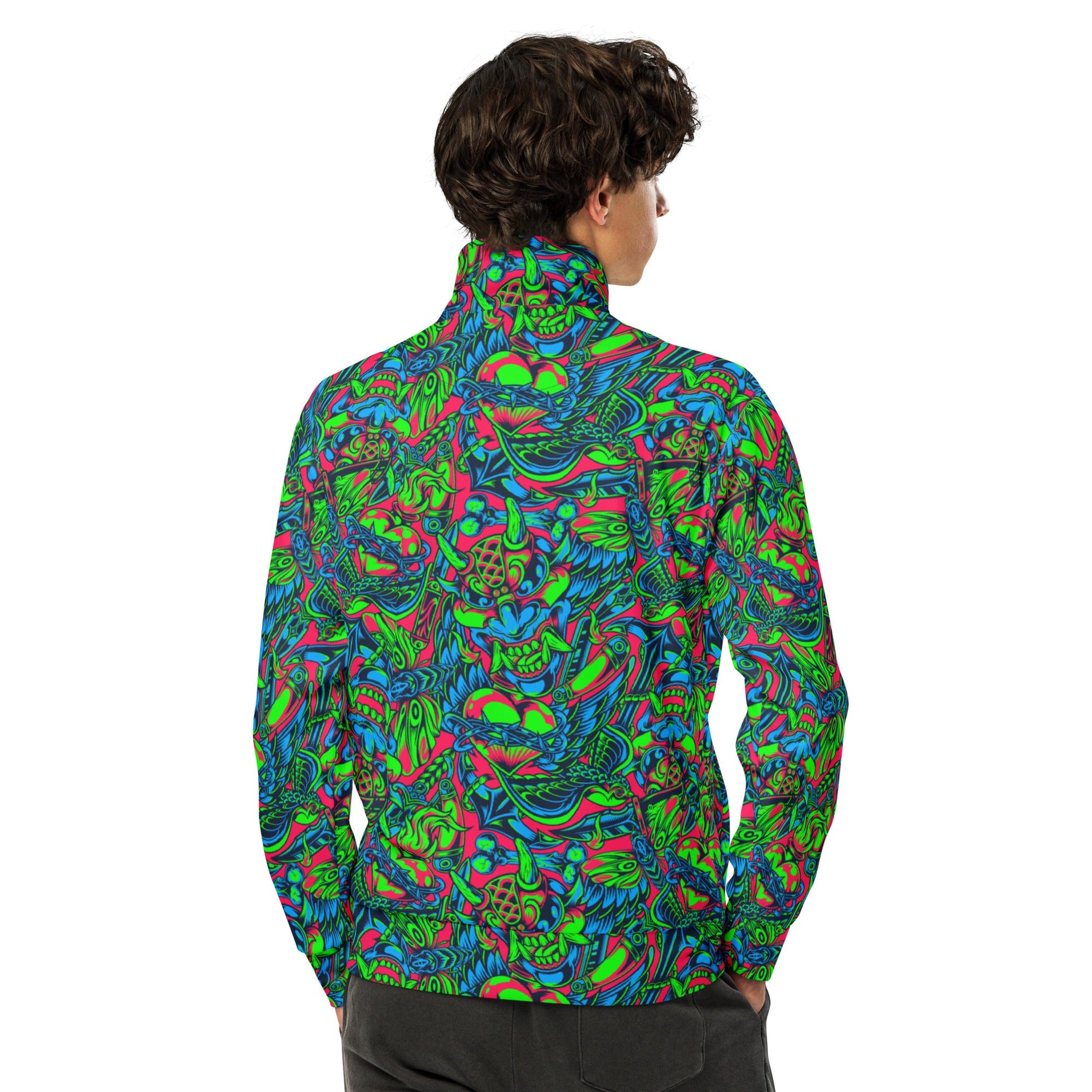 Kabuki Phantom Neon CAMO Unisex track jacket - Track Jackets
