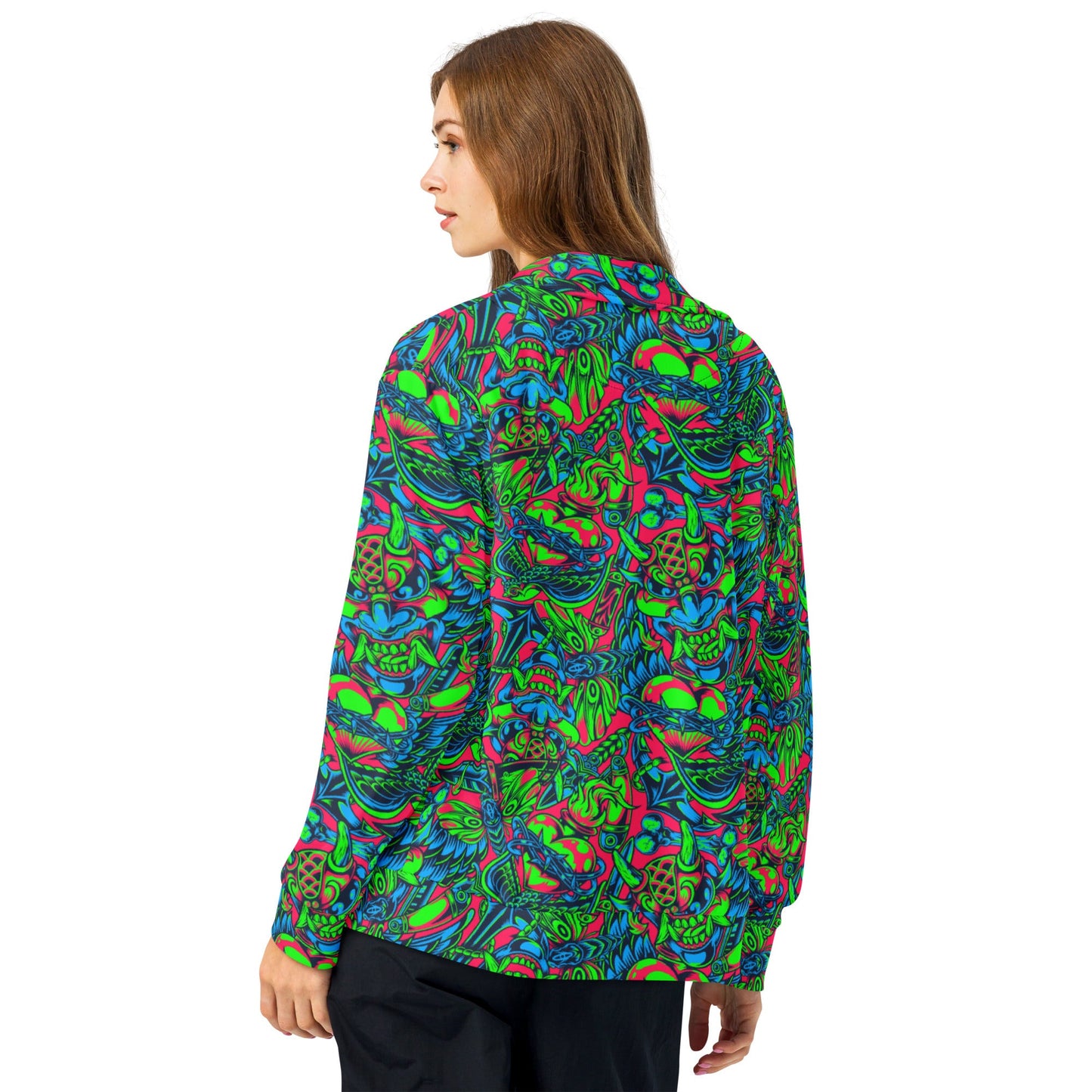 Kabuki Phantom Neon CAMO Unisex track jacket - Track Jackets