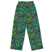 Kabuki Phantom Neon CAMO Unisex Wide-Leg Leisure Pants