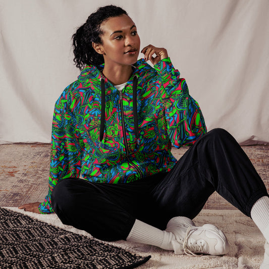 Kabuki Phantom Neon CAMO Unisex zip hoodie - Zip Hoodies