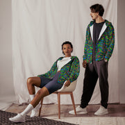 Kabuki Phantom Neon CAMO Unisex Zip Hoodie