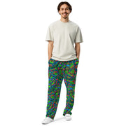 Kabuki Phantom Neon CAMO Unisex Wide-Leg Joggers