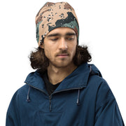 Chocolate Chip Kazakhstan Steppe CAMO Beanie - Head