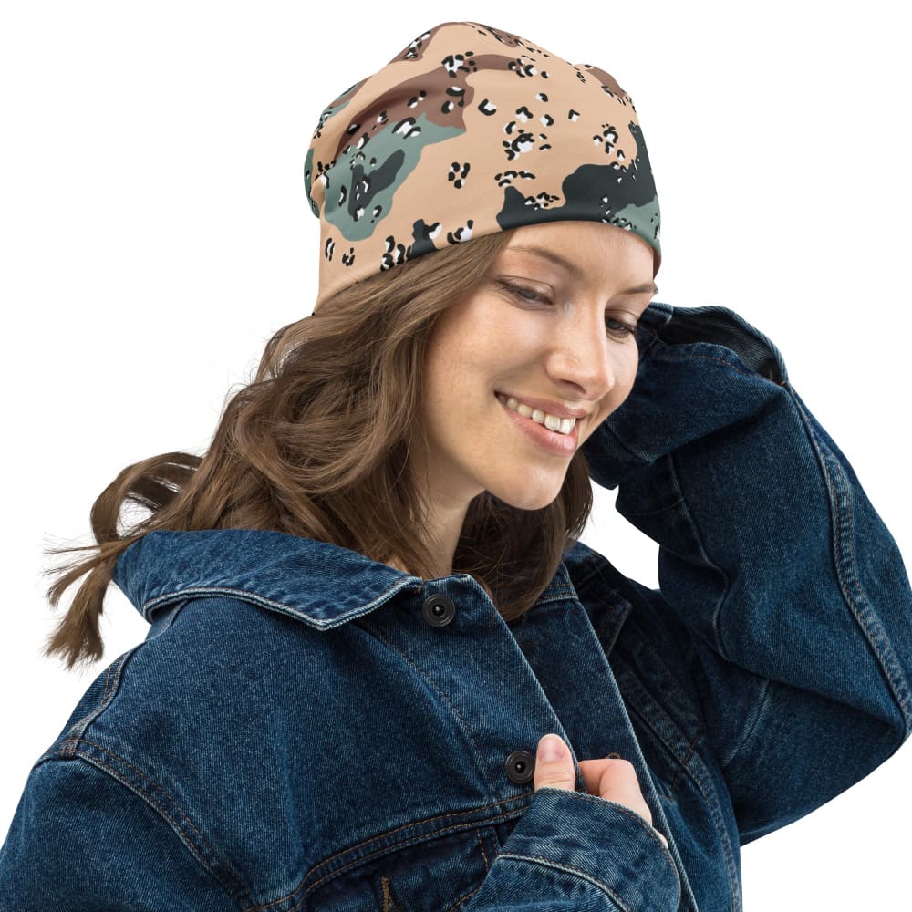 Kazakhstan Chocolate Chip Desert CAMO Beanie - Beanie