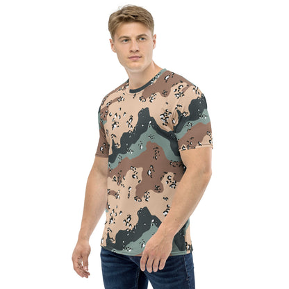 Kazakhstan Chocolate Chip Desert CAMO Men’s t-shirt - Mens T-Shirt