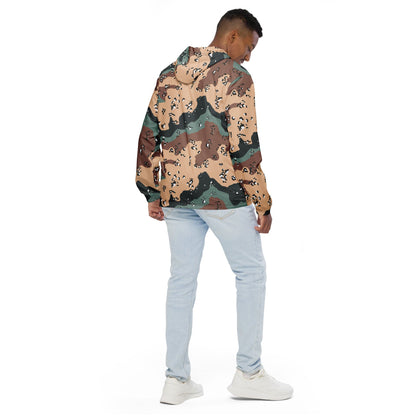 Kazakhstan Chocolate Chip Desert CAMO Men’s windbreaker - Mens Windbreaker