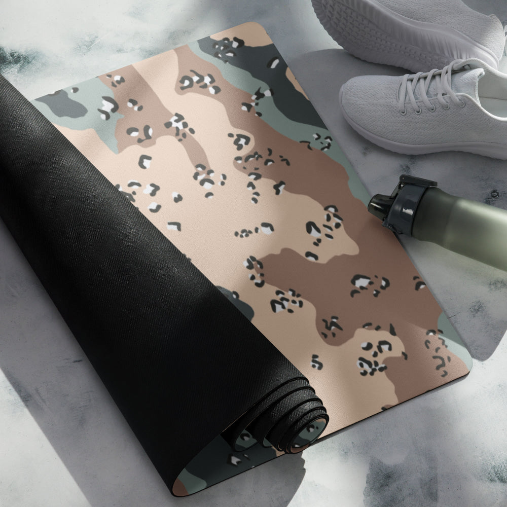 Kazakhstan Chocolate Chip Desert CAMO Yoga mat - Mat