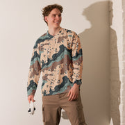 Chocolate Chip Kazakhstan Steppe CAMO Unisex Hockey Fan Jersey