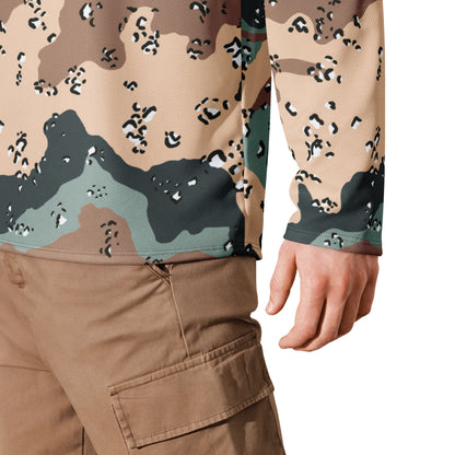 Kazakhstan Chocolate Chip CAMO hockey fan jersey - Hockey Jerseys