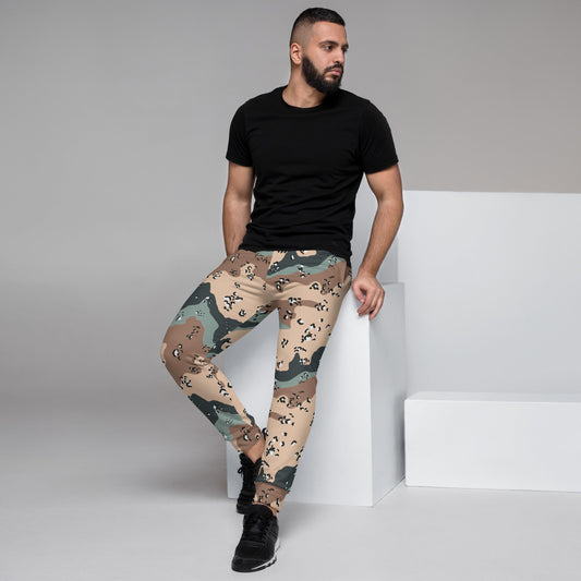 Kazakhstan Chocolate Chip CAMO Mens Joggers