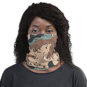 Chocolate Chip Kazakhstan Steppe CAMO Neck Gaiter - Head