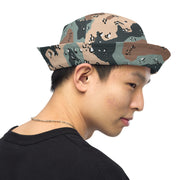 Chocolate Chip Kazakhstan Steppe CAMO Reversible Bucket Hat - Head