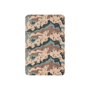 Chocolate Chip Kazakhstan Steppe CAMO Sherpa Blanket