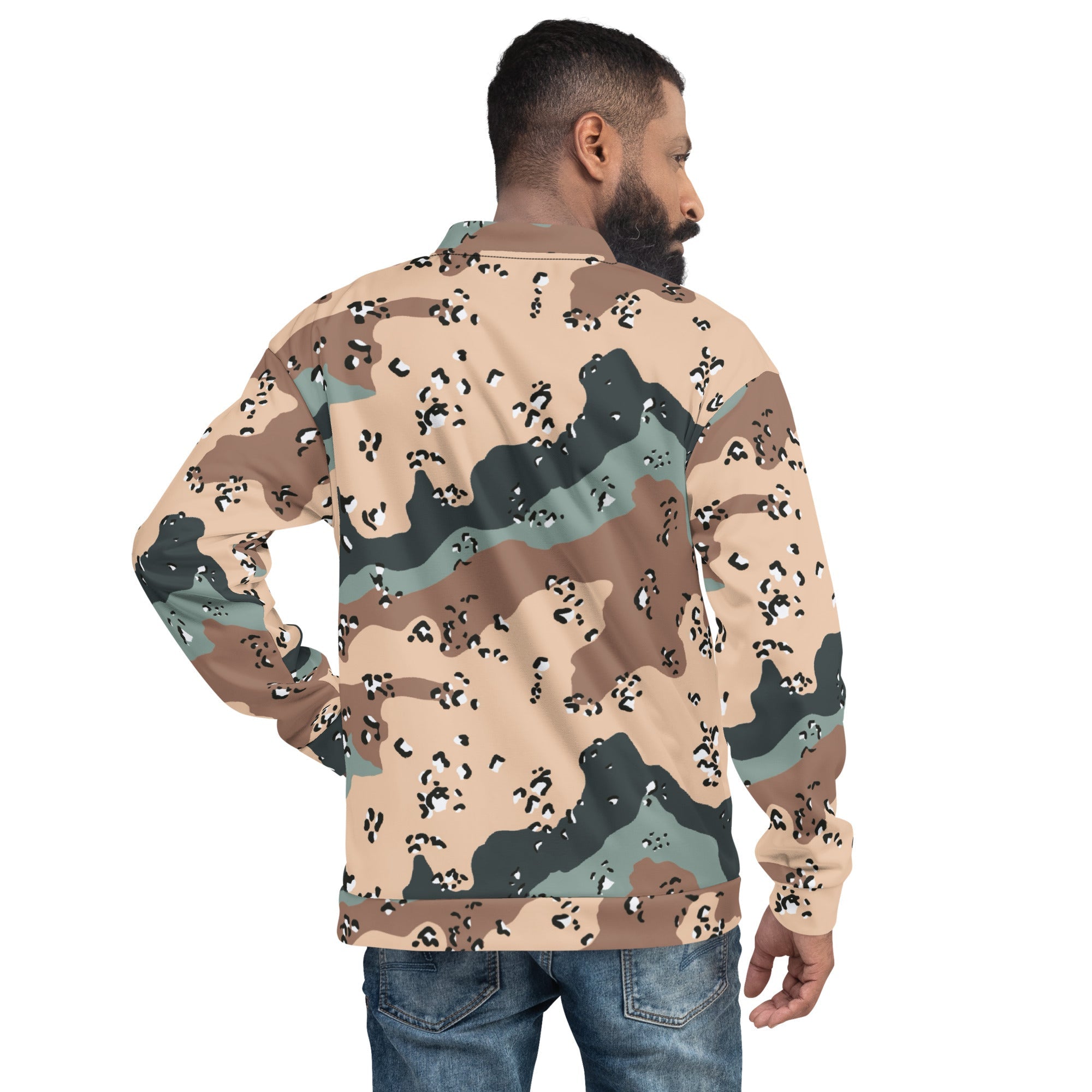 CAMO HQ - Kazakhstan Chocolate Chip CAMO Unisex Bomber Jacket
