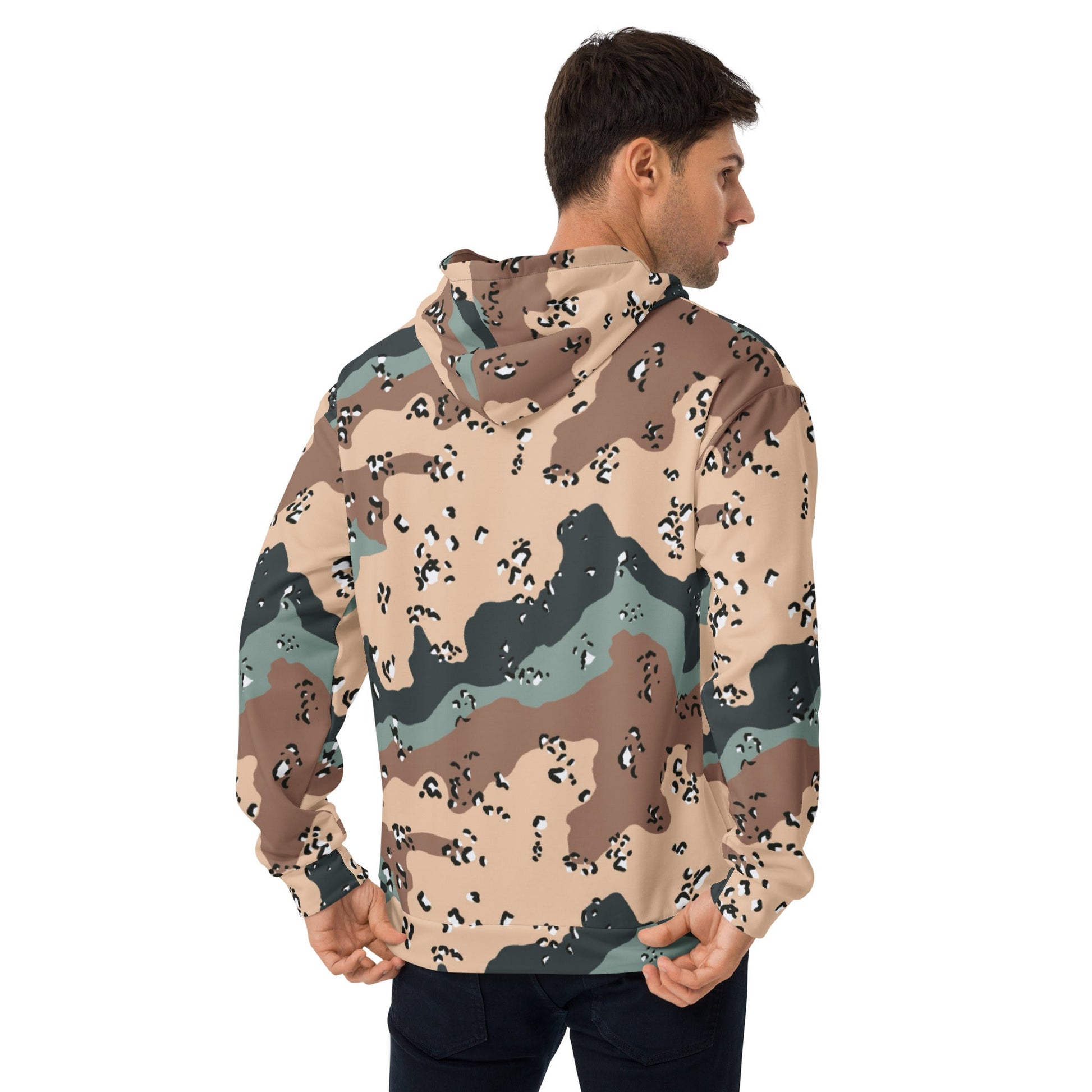 Kazakhstan Chocolate Chip CAMO Unisex Hoodie - Hoodies