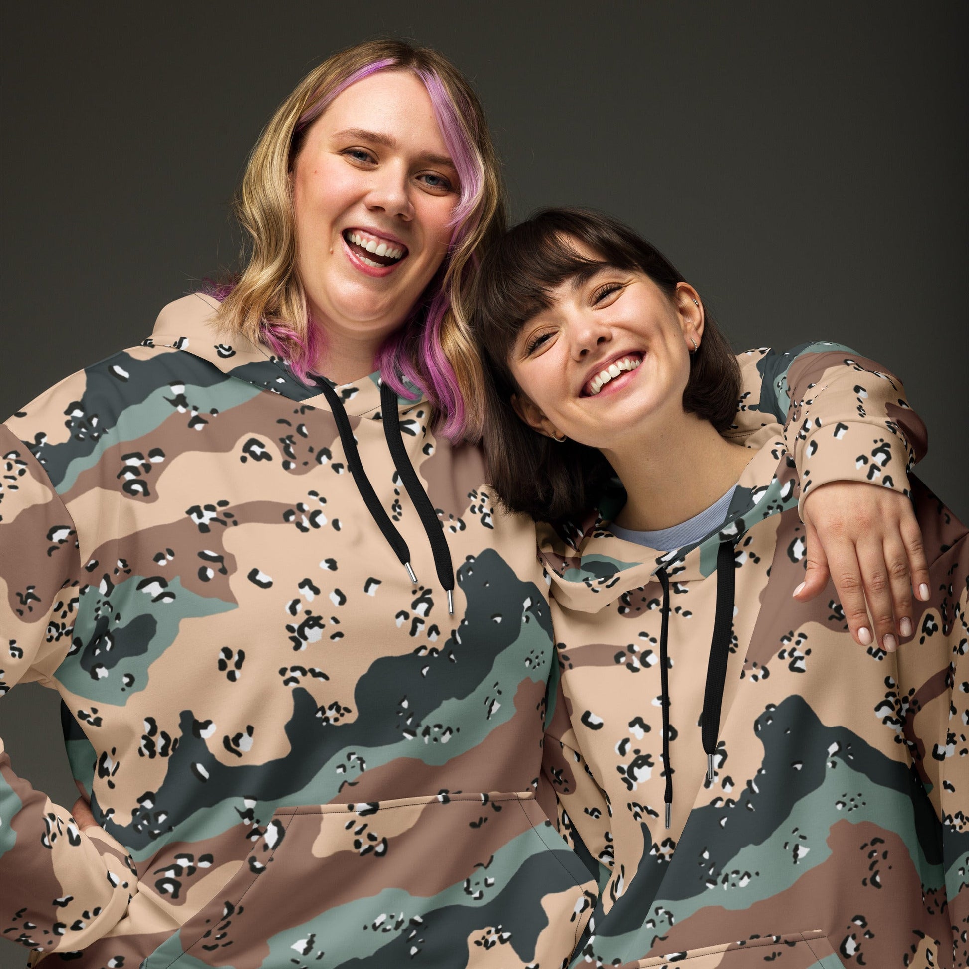 Kazakhstan Chocolate Chip CAMO Unisex Hoodie - Hoodies