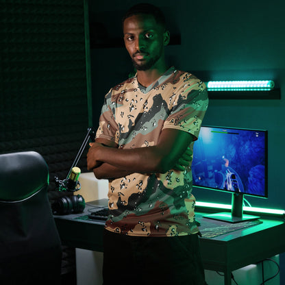 Kazakhstan Chocolate Chip CAMO unisex sports jersey - Sports Jerseys