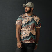 Chocolate Chip Kazakhstan Steppe CAMO Unisex Sports Jersey