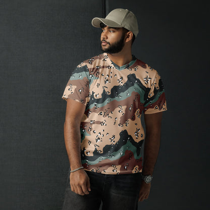 Kazakhstan Chocolate Chip CAMO unisex sports jersey - Sports Jerseys