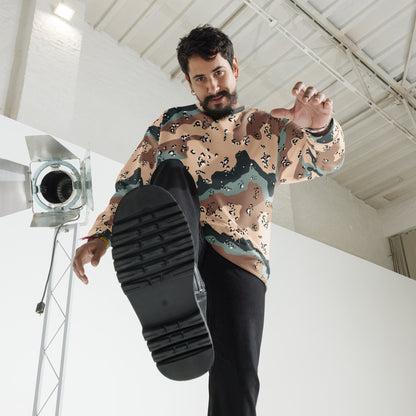 Kazakhstan Chocolate Chip CAMO Unisex Sweatshirt - Sweatshirts