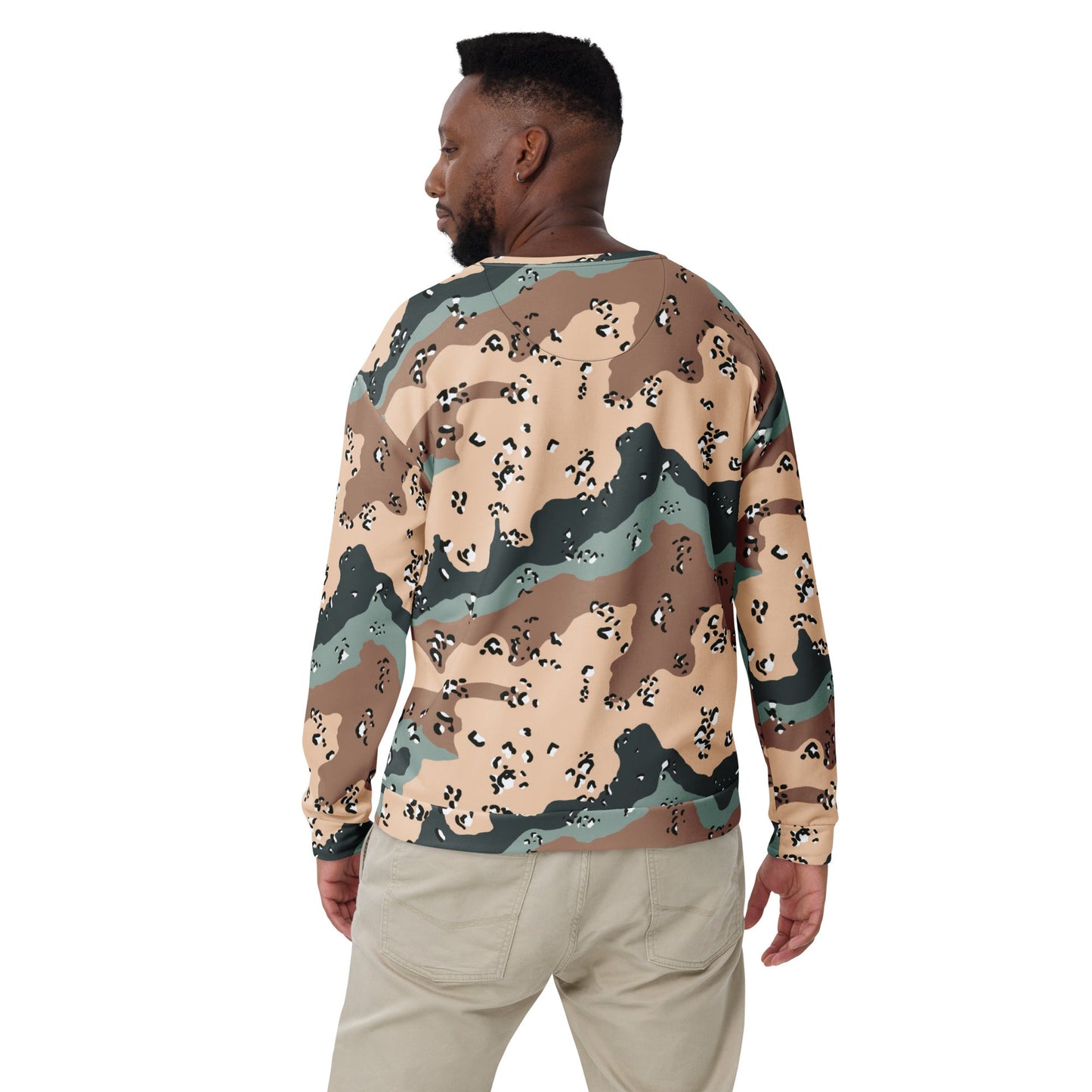 Kazakhstan Chocolate Chip CAMO Unisex Sweatshirt - Sweatshirts