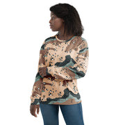 Chocolate Chip Kazakhstan Steppe CAMO Unisex Sweatshirt