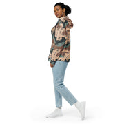 Chocolate Chip Kazakhstan Steppe CAMO Unisex Zip Hoodie